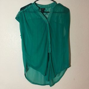 Teal Blouse